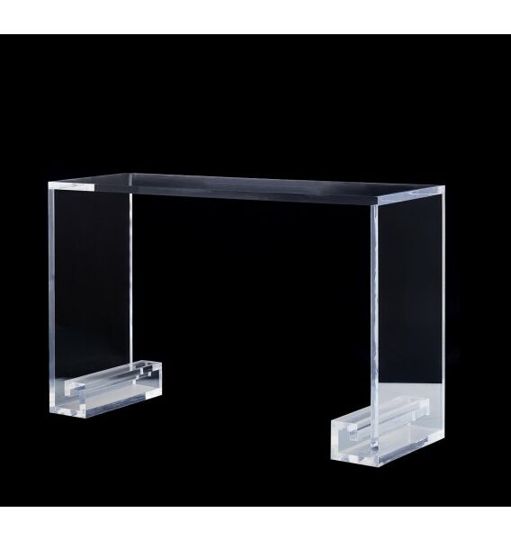 Cleopatra Lucite Acrylic Console Desk Table - CUSTOMISE