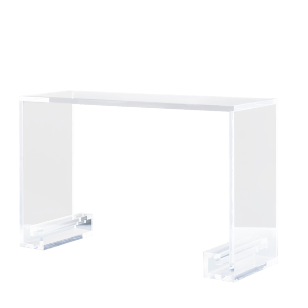 Cleopatra Lucite Acrylic Console Desk Table - CUSTOMISE