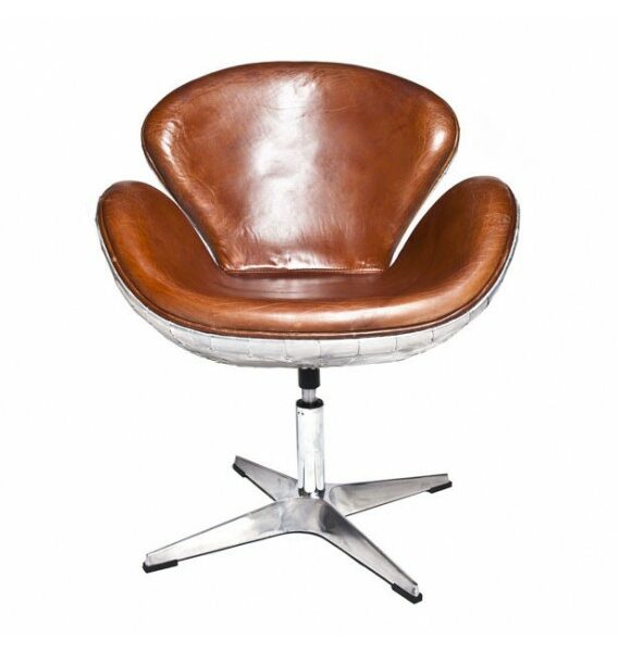 Frederika Black Leather Dining Chair