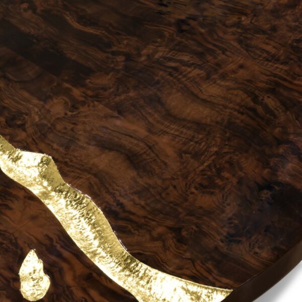 Empire Walnut Root Center Table