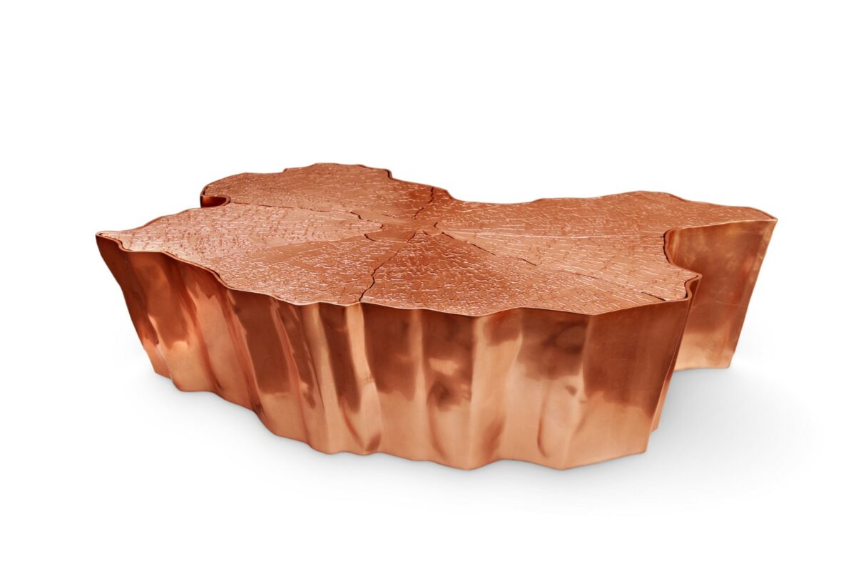 Eden Copper Center Table - Big