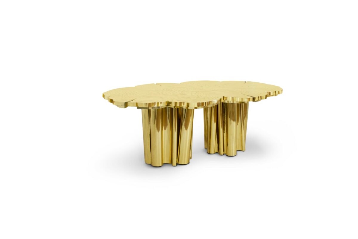 Fortuna Gold Dining Table - 14 Seats