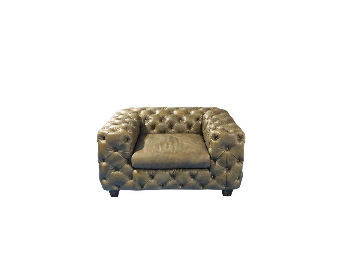 Adare Leather Chesterfield Club Armchair