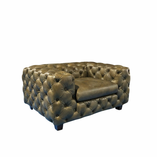 Adare Leather Chesterfield Club Armchair