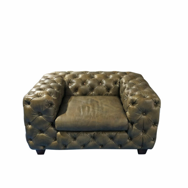 Adare Leather Chesterfield Club Armchair