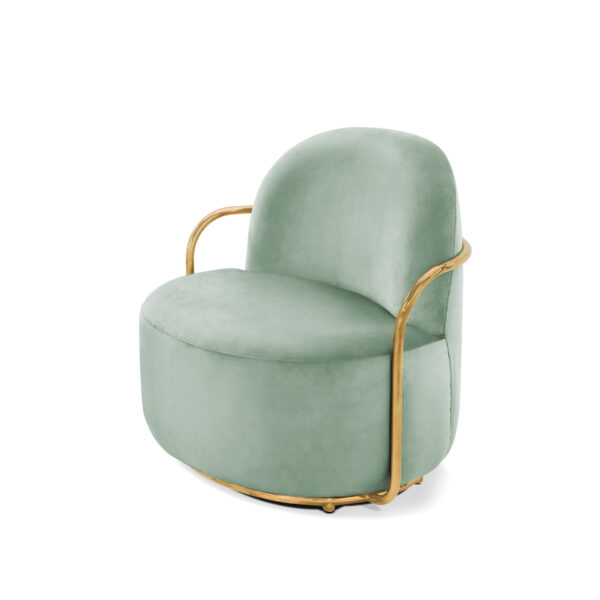 Orion Lounge Chair Jade Oro
