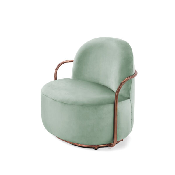 Orion Lounge Chair Jade Rose