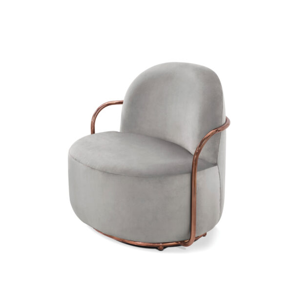 Orion Lounge Chair Blanche Rose
