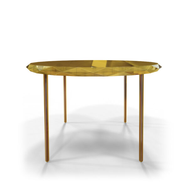 Stella Console Blanche Small Oro