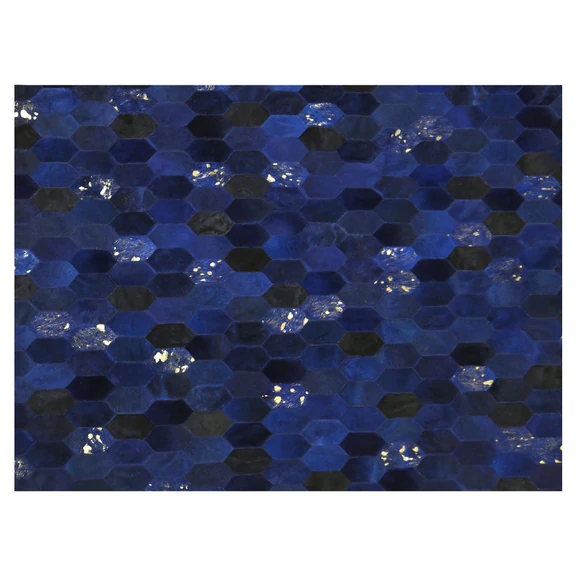 Hornet Rug Rectangle - Blue