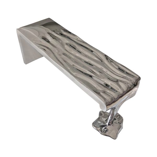 Liquid Series Chrome Side Table