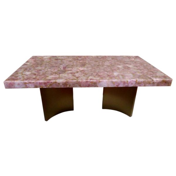 Gladis Semi Precious Stone Dining Table - Customisable