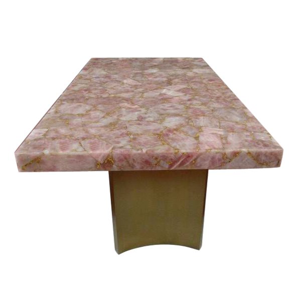 Gladis Semi Precious Stone Dining Table - Customisable