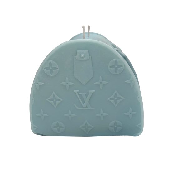 LV Bag Candle - Blue