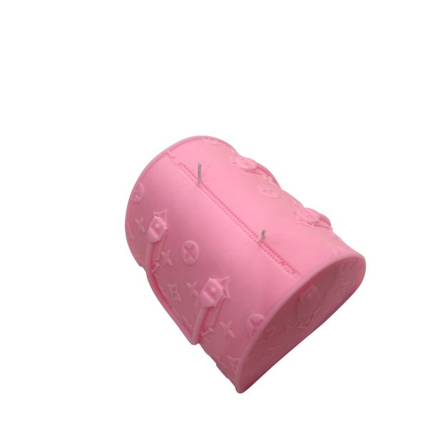 LV Bag Candle - Pink