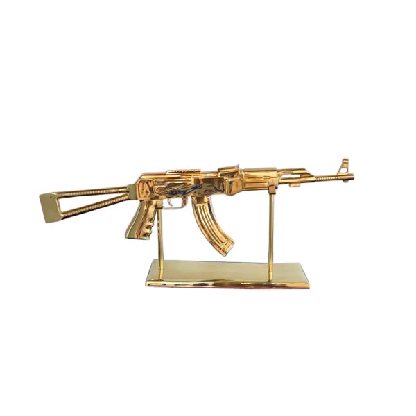 Brass AK47 Sculpture