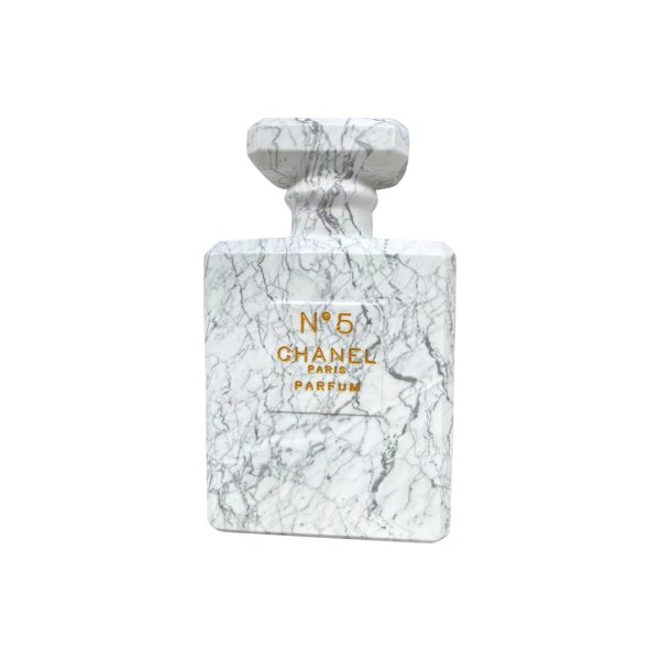 White Marble Chanel No5 Perfume Sculpture