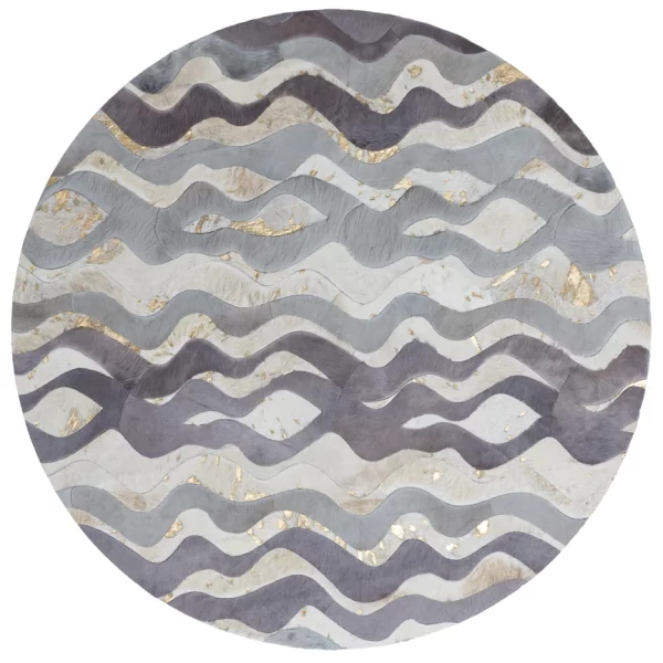 Susurro Round Rug - Grey