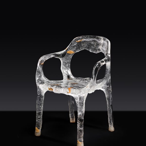 Stone Texture Chair(Transparent)