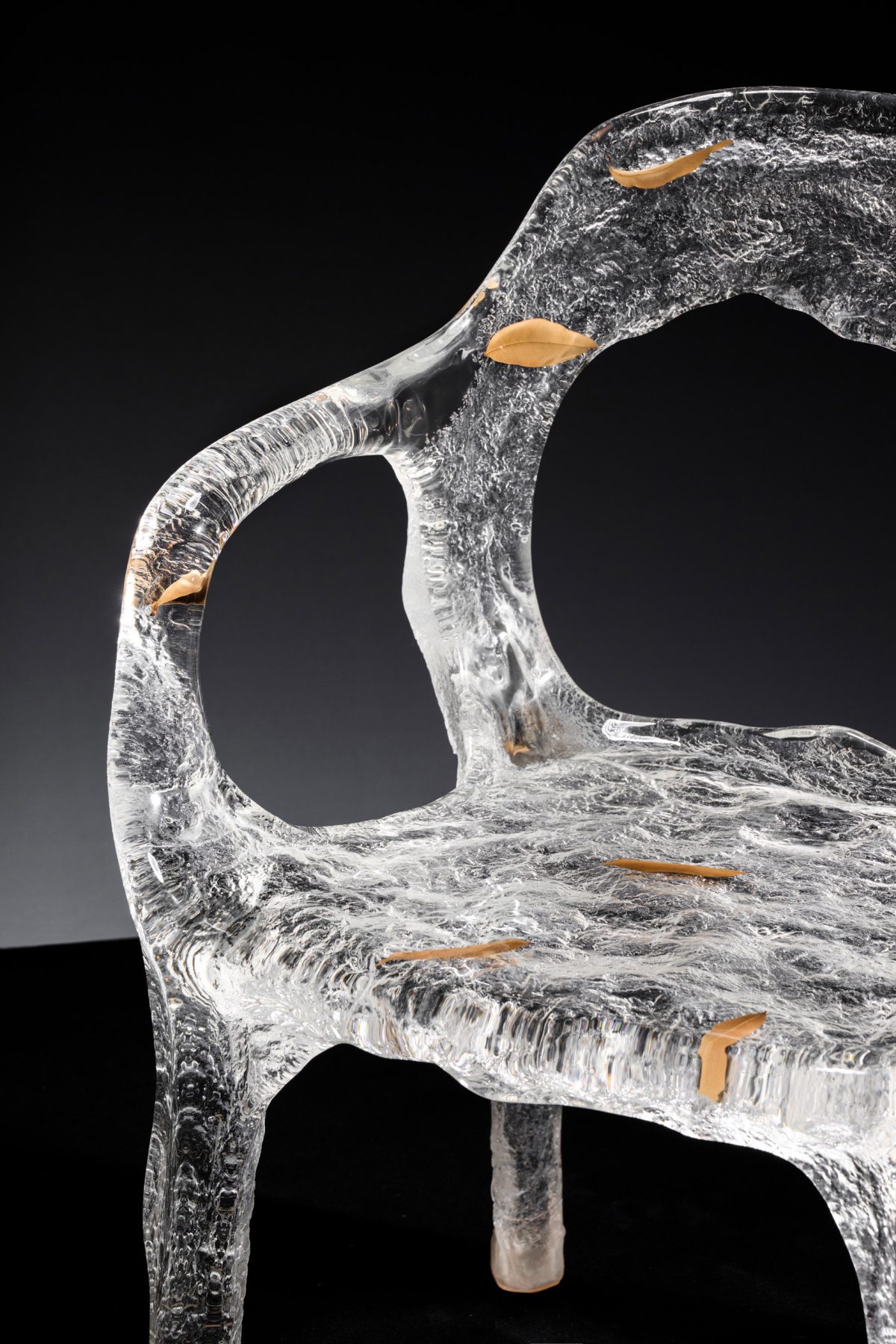 Stone Texture Chair(Transparent)