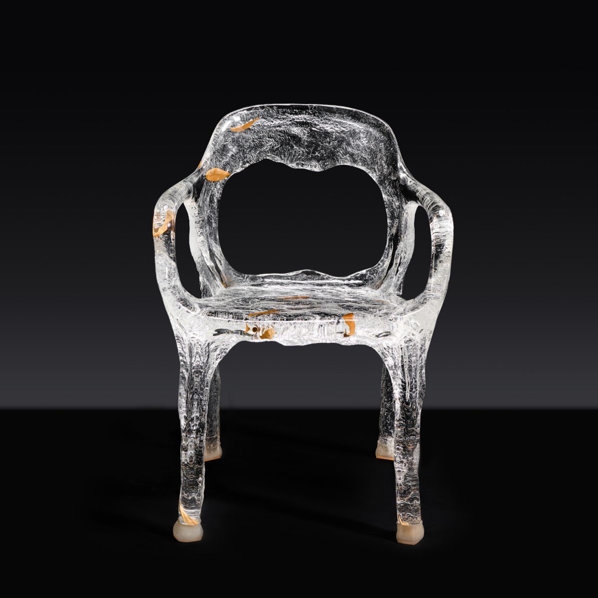 Stone Texture Chair(Transparent)