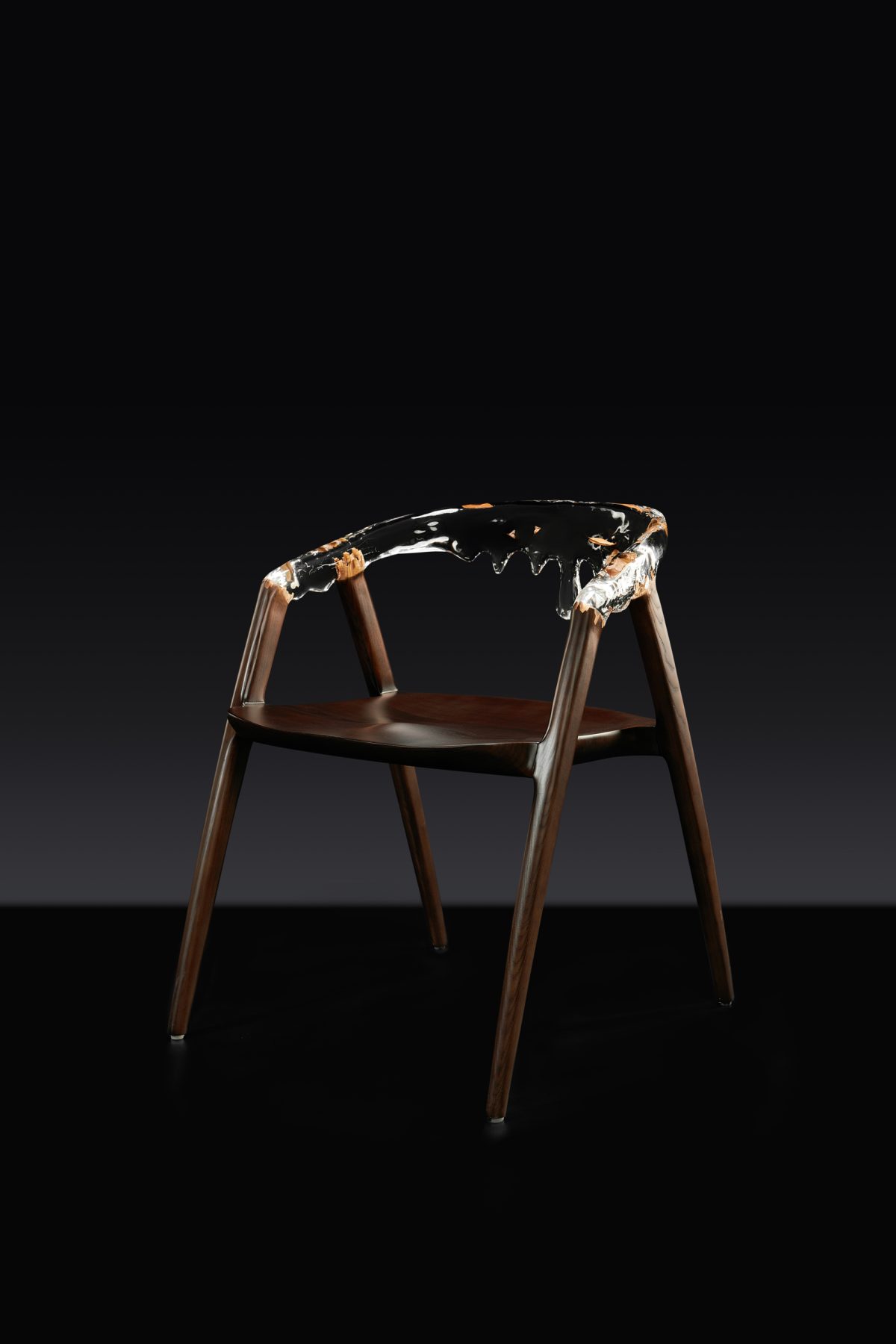 Dripping Chair (With Solid Wood)