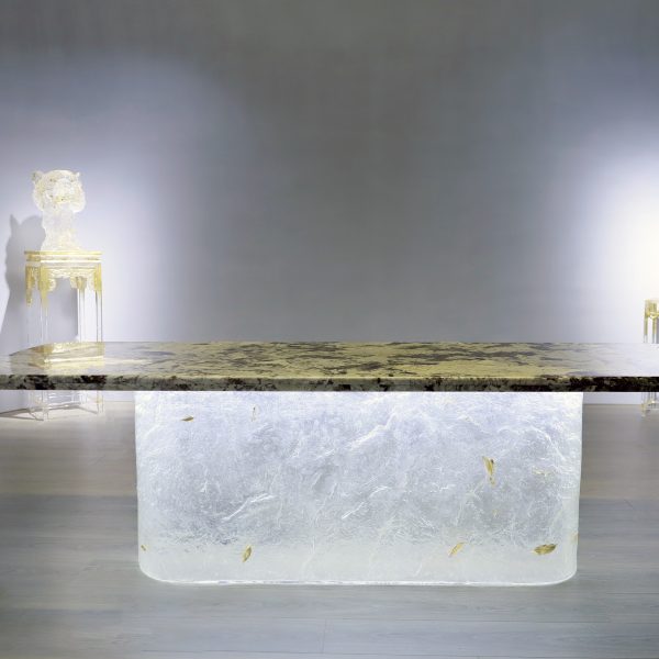 Mable & Glacier Crystal Dining Table